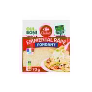 Carrefour Classic' fromage râpé emmental 3x70g