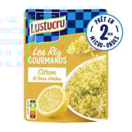 Lustucru doypack les riz gourmands citron et fines herbes 220g