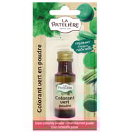 La patelière colorant vert poudre 7g