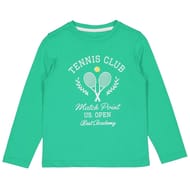 Tee shirt manches longues garçon VERT 14 ANS