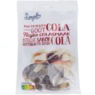 Simpl bonbons bouteilles goût cola 200g