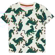 Tee shirt manches courtes garçon ECRU 8 ANS
