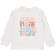 Sweat shirt fille BLANC 14 ANS