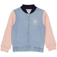 Blouson denim teddy fille DENIM BLEACH 14 ANS