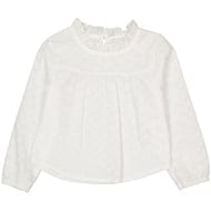 Blouse manches longues fille BLANC 14 ANS