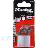 Masterlock cadenas 30 mm aluminium massif cemente
