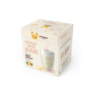 Colombus chocolat blanc compatible dolce gusto x12 -216g