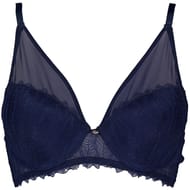 Soutien-gorge coque ligne Amel MARINE FONCE 100D