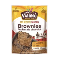 Vahiné brownies pepites de chocolat ultra fondant 310g