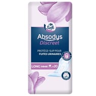 Carrefour soft protège-slip absodys long x20