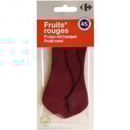 Carrefour désodorisant voiture plaquette parfum fruits rouges