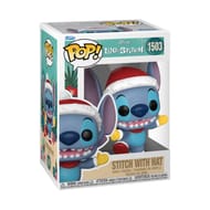 Funko pop disney stitch holiday  stitch WITH HAT