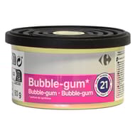 Carrefour désodorisant canette parfum bubble gum