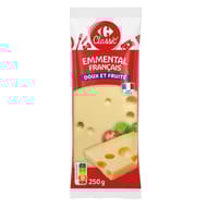 Carrefour Classic' emmental français bloc 250g