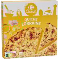 Carrefour quiche lorraine 400g