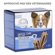 Carrefour companino récompense pour chien mini sticks Dental care x28 -440g