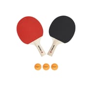 Toplife set de tennis de table x2 raquettes et x3 balles
