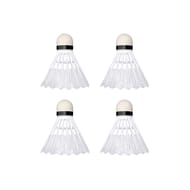 Toplife volants badminton blancs x4