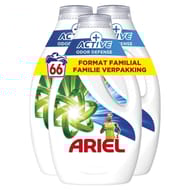 Ariel lessive liquide +active odor defense 66 lavages 2.97l