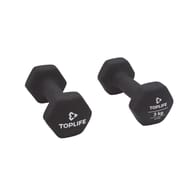 Toplife paire d'haltères fitness 2 x 3 kg