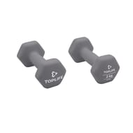 Toplife paire d'haltères fitness 2 x 2kg