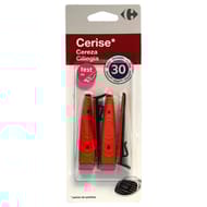 Carrefour désodorisant auto sticks cerise