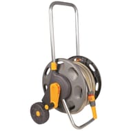 Devidoir plastique non assemble equipe de 20m de tuyau - 12,5mm