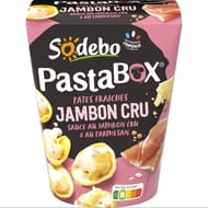 Sodebo Pastabox tortellini jambon sauce parmesan 280g