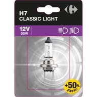 Carrefour lampe h7 + 50% 12v 55w px26d