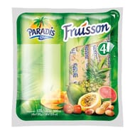 Paradis Glaces 4 berlingots fruisson cacahuète grillée 500g