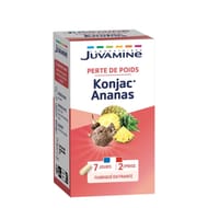 Juvamine phyto perte de poids konjac ananas 42 gélules