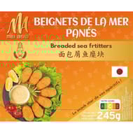 Mei asia 20 pinces de crabe de surimi panées 246g