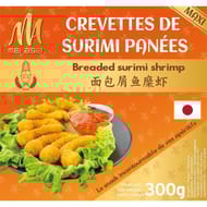 Mei asia 25 maxi crevettes surimi panées premium 300g