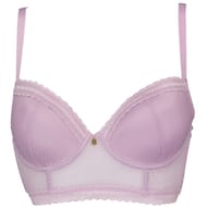 Soutien-gorge coque bustier ligne Beyli LILAS (15-3508) 100D