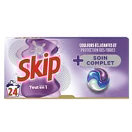 Skip lessive capsules soin complet 24 lavages 0.506kg