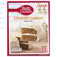 Betty crocker country carrot cake mix 125g