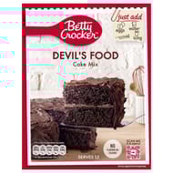 Betty crocker devils food cake mix 425g
