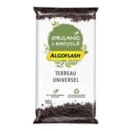Algoflash organic & recycle terreau universel 100% organique 10 l
