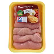 Carrefour escalopes de dinde certifié sous atmosphère 850g
