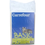Carrefour 5 sacs à litière + fond carton