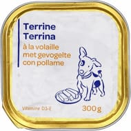 Terrine à la volaille pour chien 300g