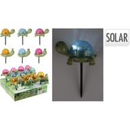 Lampe solaire tortue et escargot