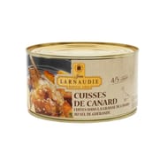 Jean larnaudie cuisses de canard cuites dans la graisse de canard au sel de guérande