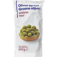 Olives vertes entières 400g