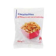 Cacahuètes grillées à sec salées 150g