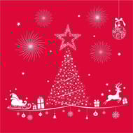 20 serviettes 33 décorées 3 plis gift delivery
