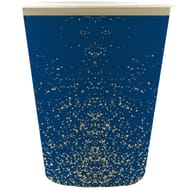 Gobelets carton 25cl poussière étoile x6