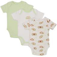 Lot de 3 bodies manches courtes bébé Influx SAFARI 24 MOIS