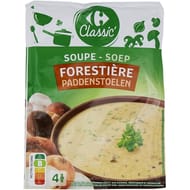 Carrefour classic' soupe déshydratée forestière sachet de 85g