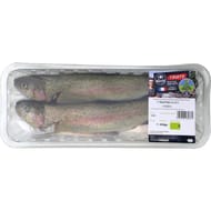 Truites roses vidées FILIERE QUALITE CARREFOUR la barquette de 2 x 180g